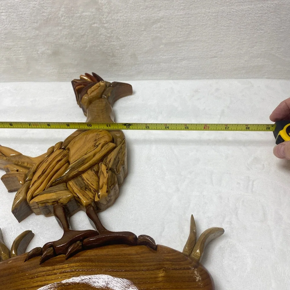 Vintage Wooden Roadrunner‎ Wall Art Southwestern Desert Decor